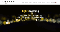 Desktop Screenshot of luzfin.com